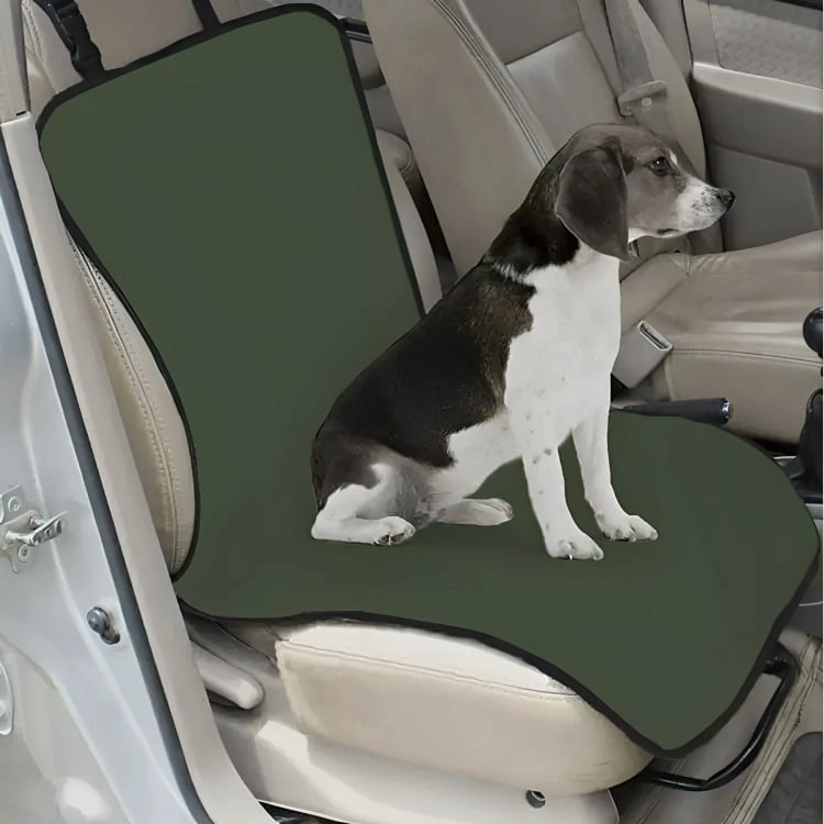 FUNDA PROTECTORA CUBRE ASIENTO DELANTERO DE MASCOTAS - 3