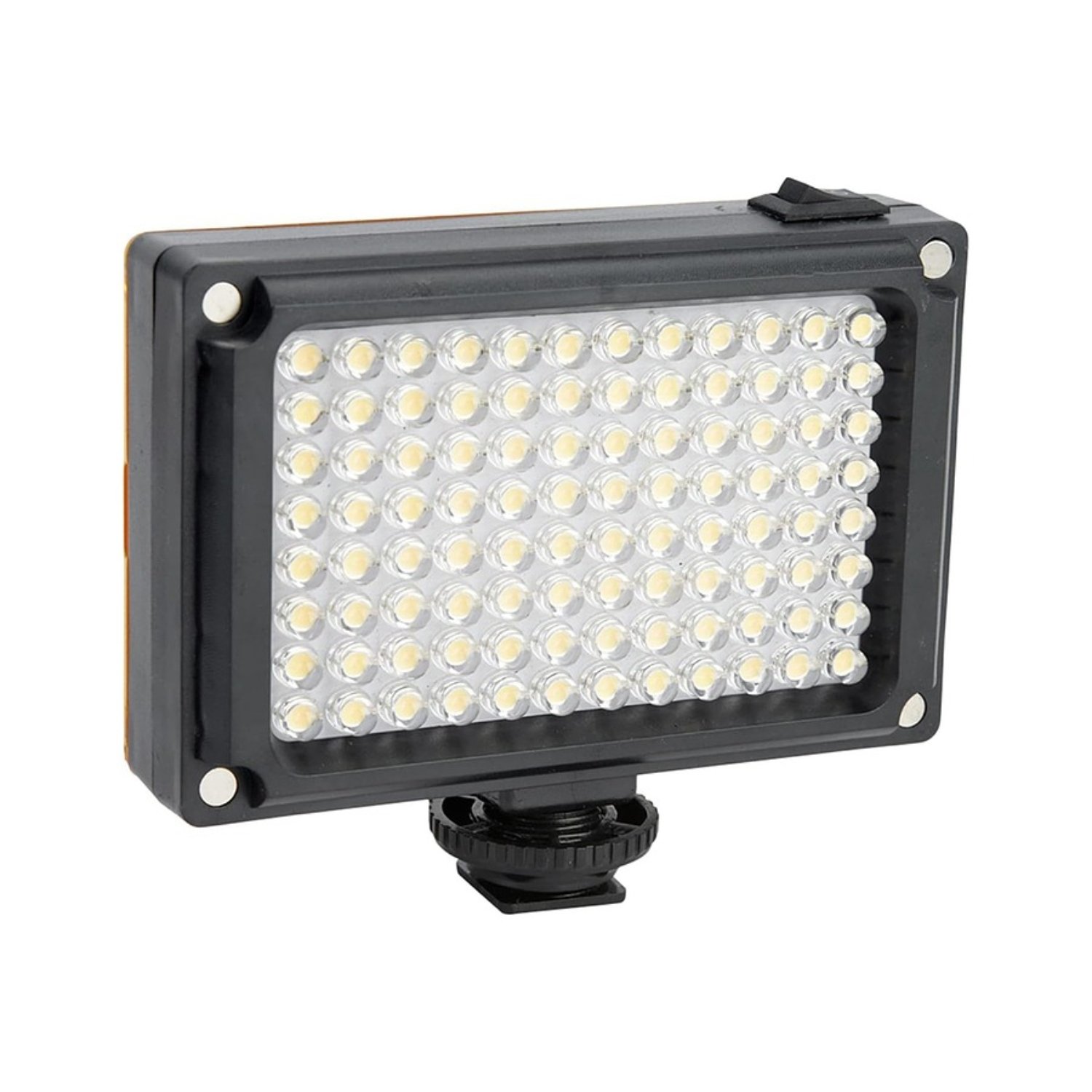 FOCO DE CÁMARA 96 LED FLASH BATERÍA CON 2 FILTROS - 1