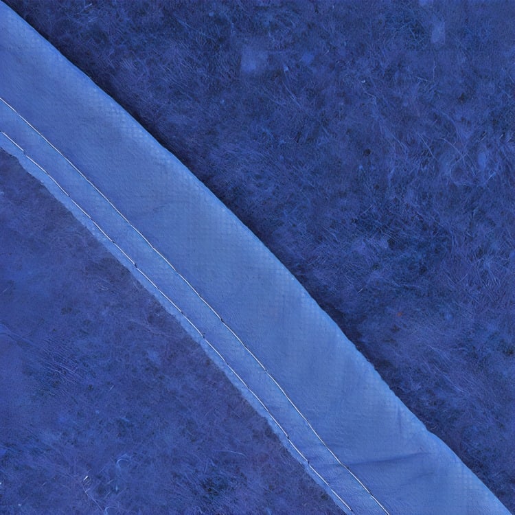 FRAZADA TÉRMICA SINGLE / LÍNEAS AZUL – PLUMETTI - 2