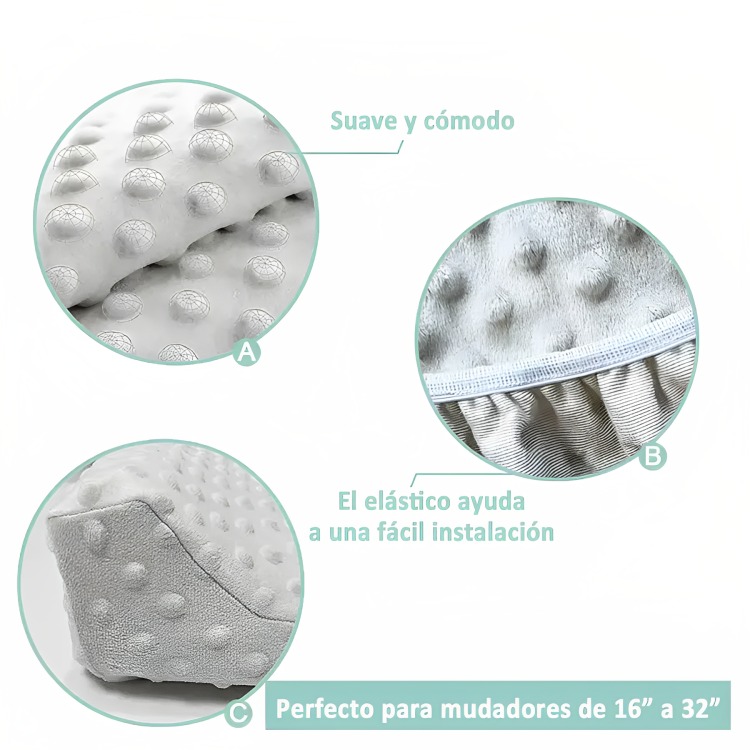 FUNDA PARA MUDADOR CAMBIADOR DE BEBÉ - 3