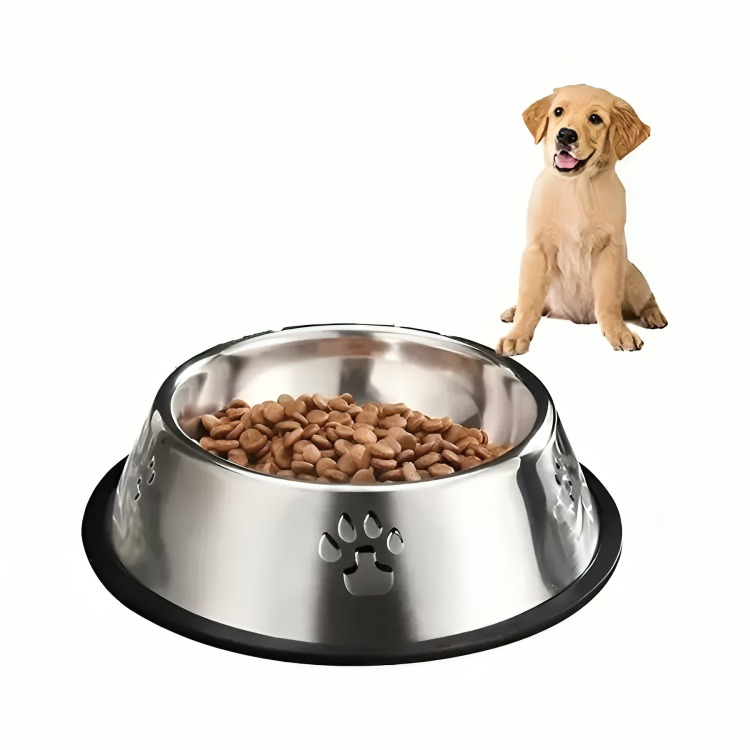 COMEDERO PERRO PLATOS PARA PERROS GATOS MASCOTAS 18CM - 2
