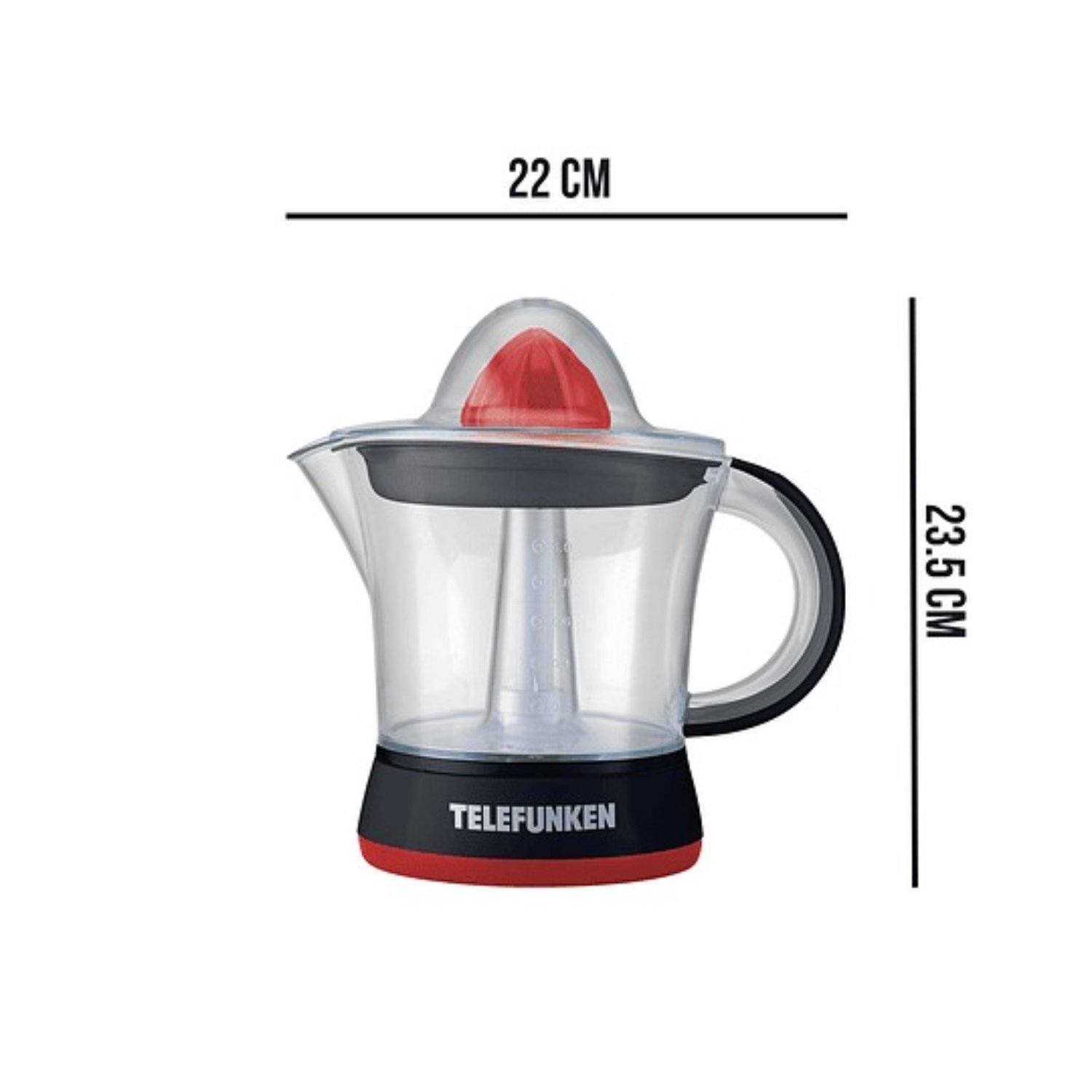 EXPRIMIDOR DUAL TELEFUNKEN 1,2 LITROS JUICER-1250 - 4