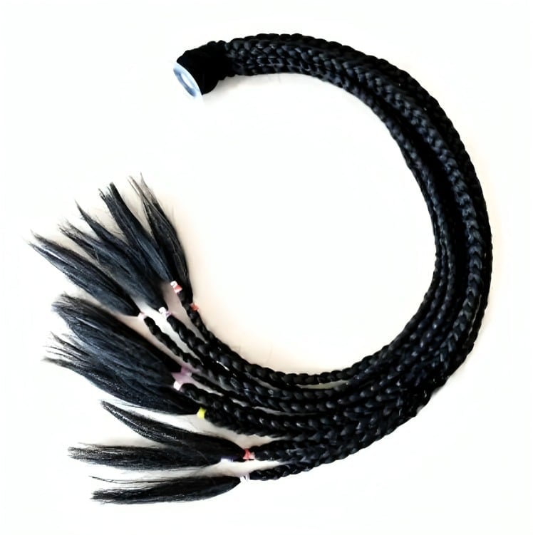 TRENZAS PARA CASCO DE MOTO CON VENTOSA DISEÑOS EN 5 COLORES - 3