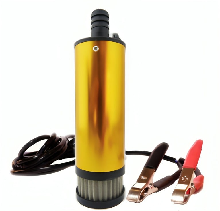 BOMBA ELECTRICA 12VOLT KENT ALUMINIO CON INTERRUPTOR - 3