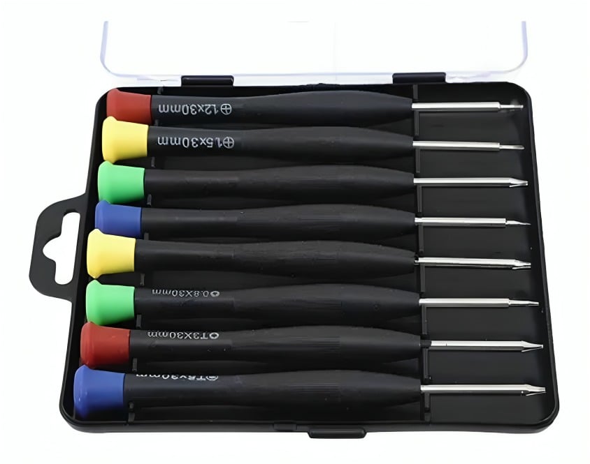 KIT JUEGO DESTORNILLADORES DE PRECISIÓN 8 EN 1 HERRAMIENTAS - 2