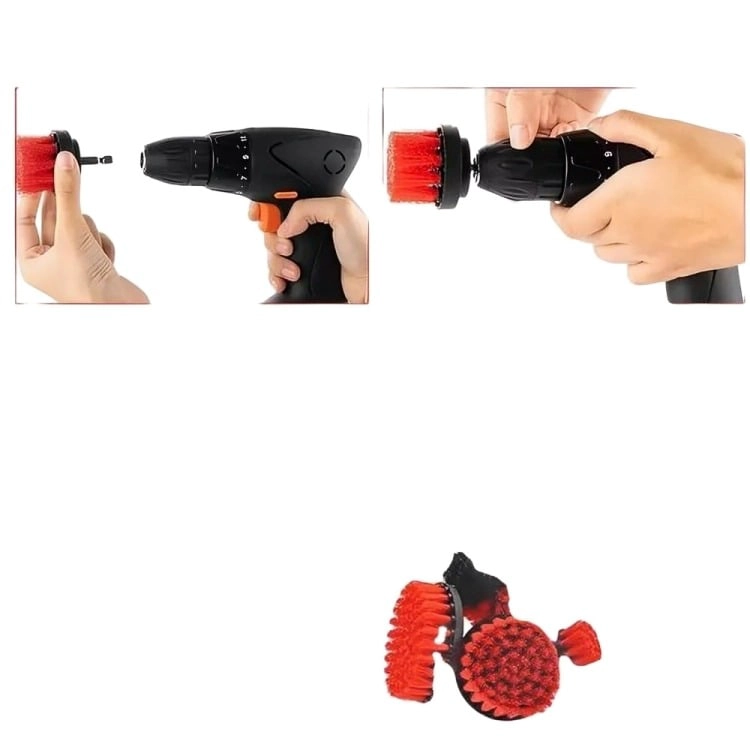 KIT 18 PIEZAS LIMPIEZA DE AUTO INTERIOR Y EXTERIOR - 3
