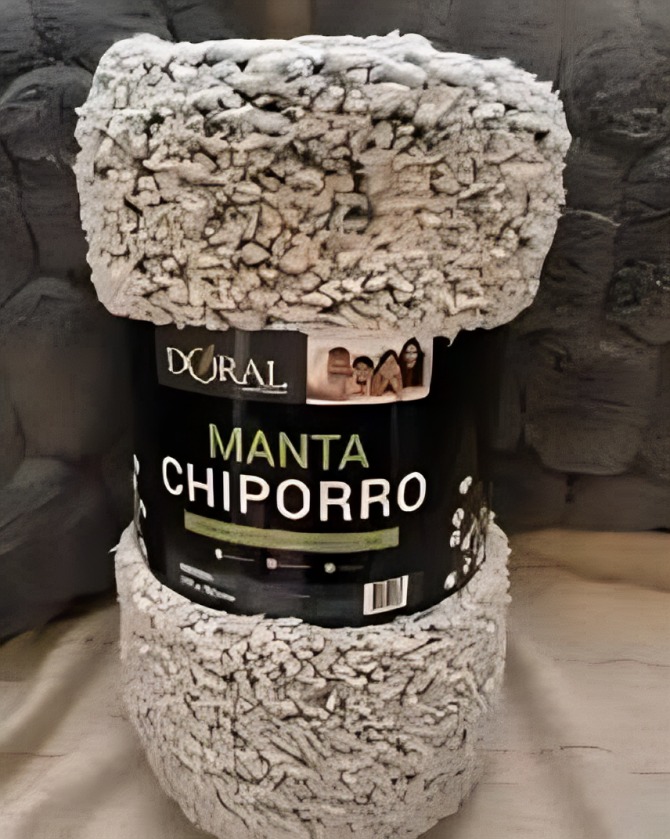 MANTA CHIPORRO TWO TONES – DORAL 127×152 CM. - 3