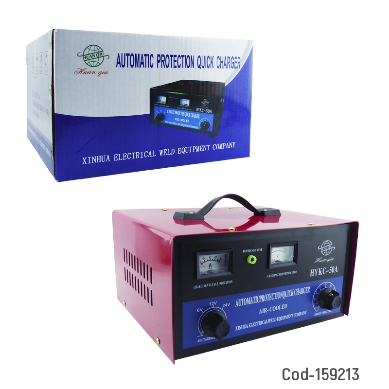 CARGADOR DE BATERIA DE 50 AMP DESDE 6 A 24 VOLT - 1