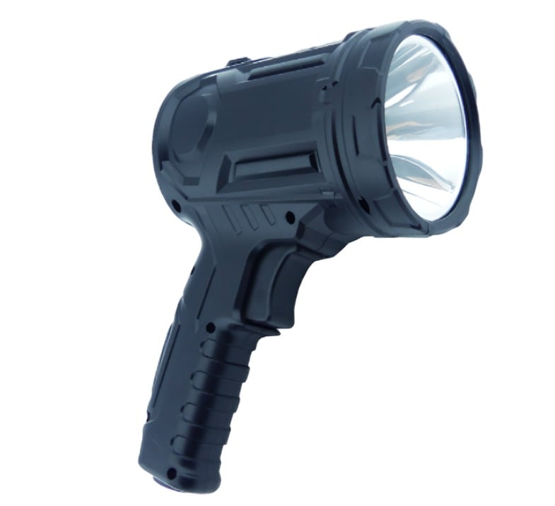 LINTERNA MINERO DE 1 LED COB MODELO JY-901 CON ZOOM Y BATERIA EXTERNA RECARGABLE - 1