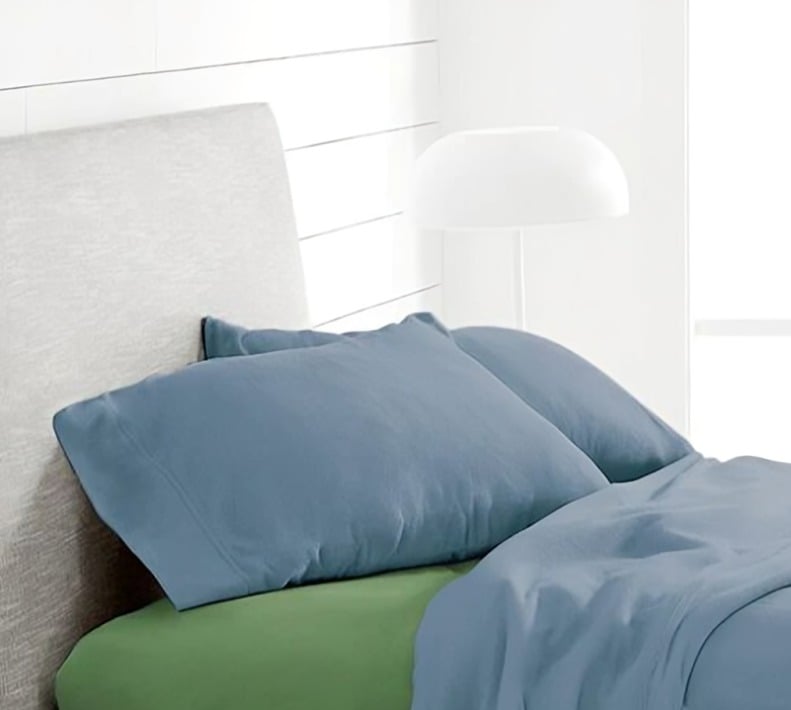 SÁBANAS POLAR LISA COMPOSÉ 1.5 PLAZAS / AZUL-VERDE – DORAL - 1