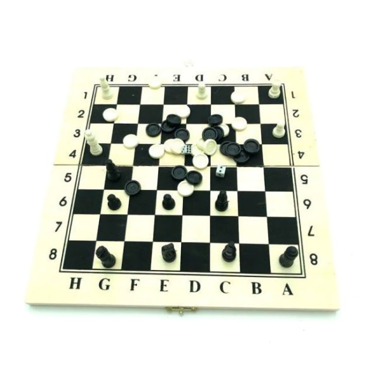 JUEGO DE AJEDREZ MADERA - 2