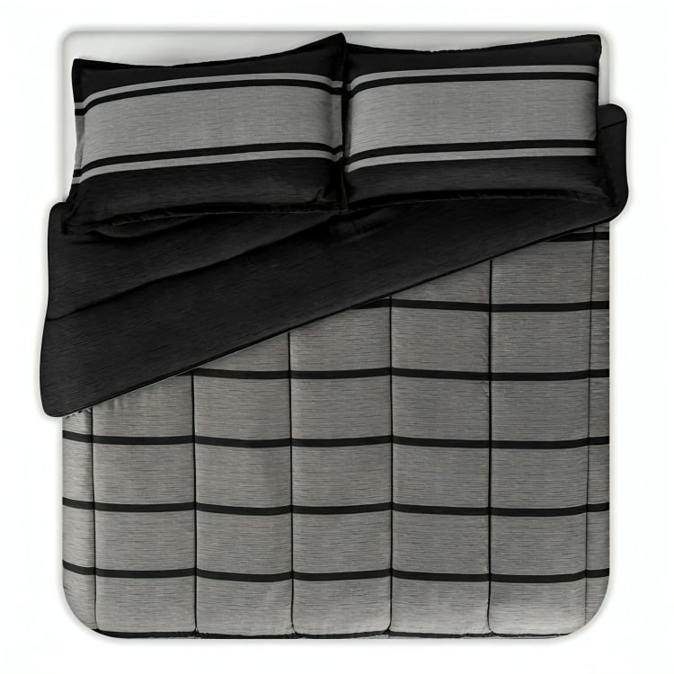 PLUMÓN ESTAMPADO 2 PLAZAS / YARN – CANNON  INCLUYE 2 FUNDAS - 1