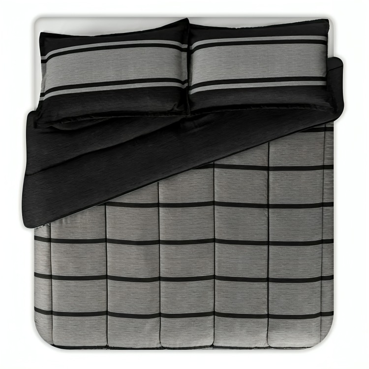 PLUMÓN ESTAMPADO 2 PLAZAS / YARN – CANNON  INCLUYE 2 FUNDAS - 2
