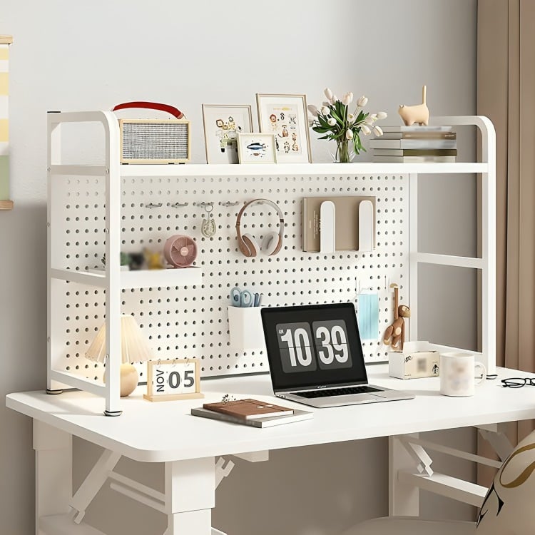 RACK ESTANTE ORGANIZADOR DE ESCRITORIO 1 NIVEL 75X68X20 - 1
