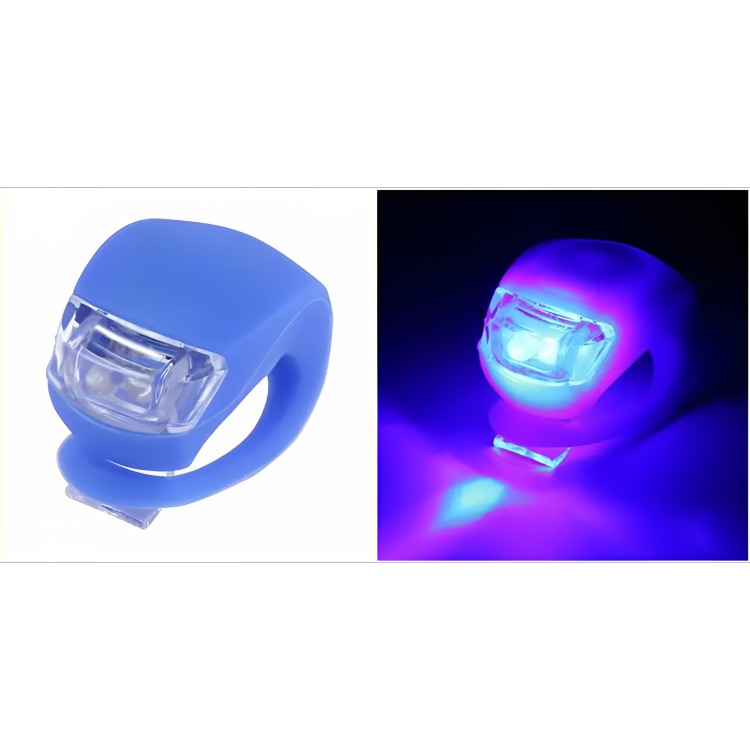 PACK 2 LUCES LED BICICLETA SILICONA - 5