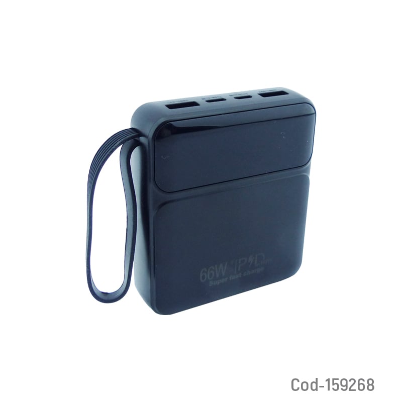 BATERÍA EMERGENCIA 20000MAH 66W 2USB TYPE-C - 4