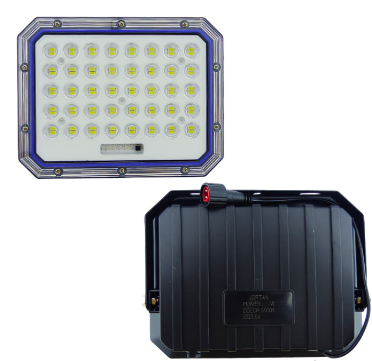PROYECTOR SOLAR 500W 80 LED ZY500 CON CONTROL - 1