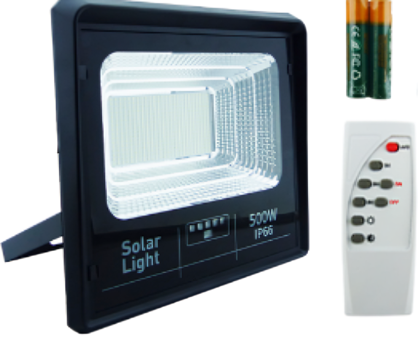 PROYECTOR SOLAR 500W 400 LED 36X32CM - 3