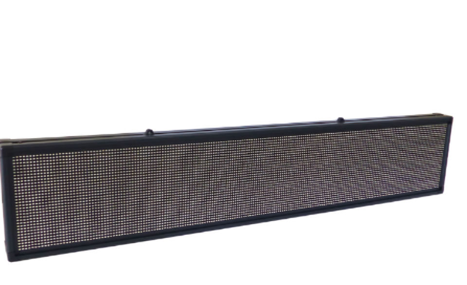 LETRERO LED EN COLOR ROJO WIFI 1M X 20CM P5 - 3