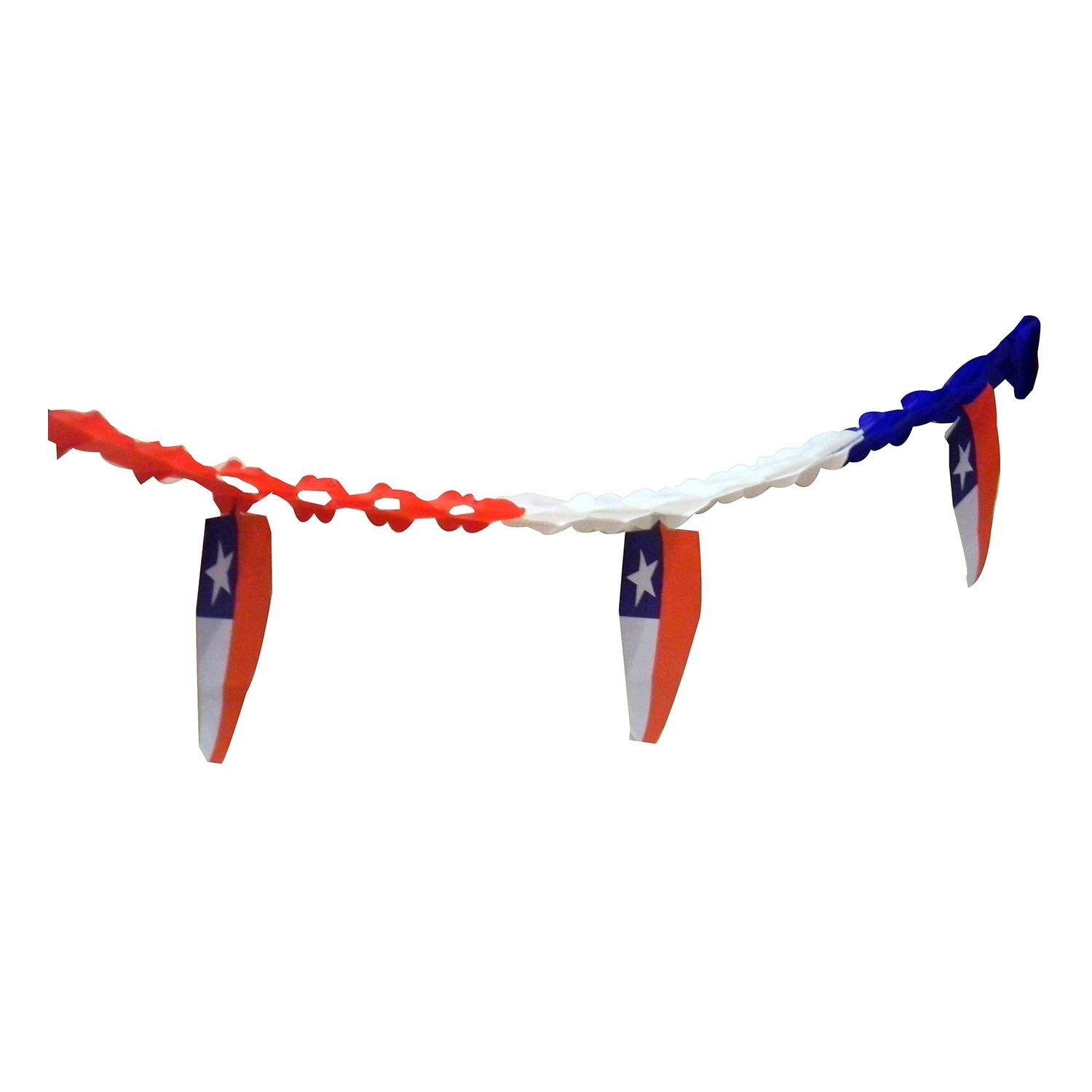 PACK X 4 GUIRNALDA DICIOCHERA TREBOL CON BANDERAS 2 METROS – BIG PARTY - 2