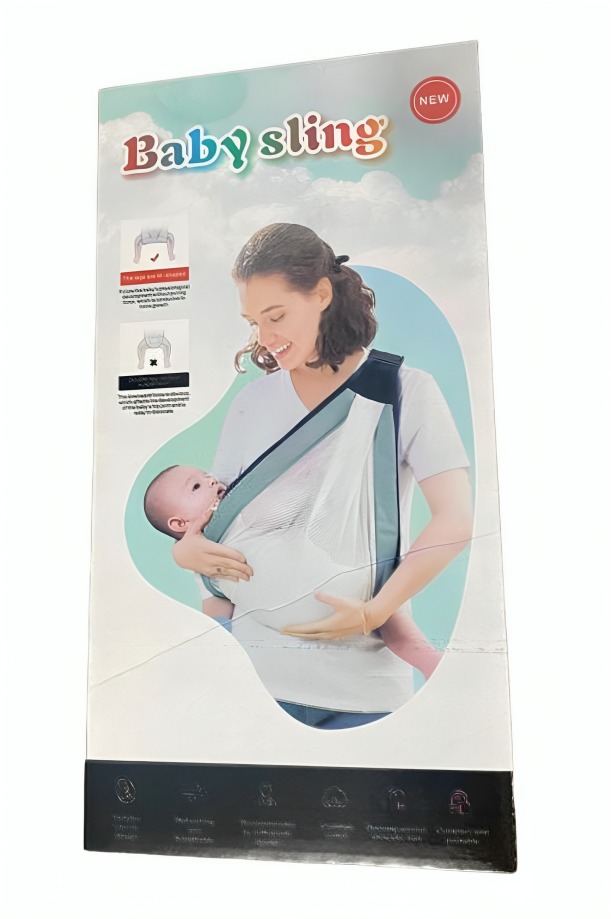 CANGURERA BOLSA DE APOYO PARA LACTANCIA MOCHILA PORTABEBE - 3