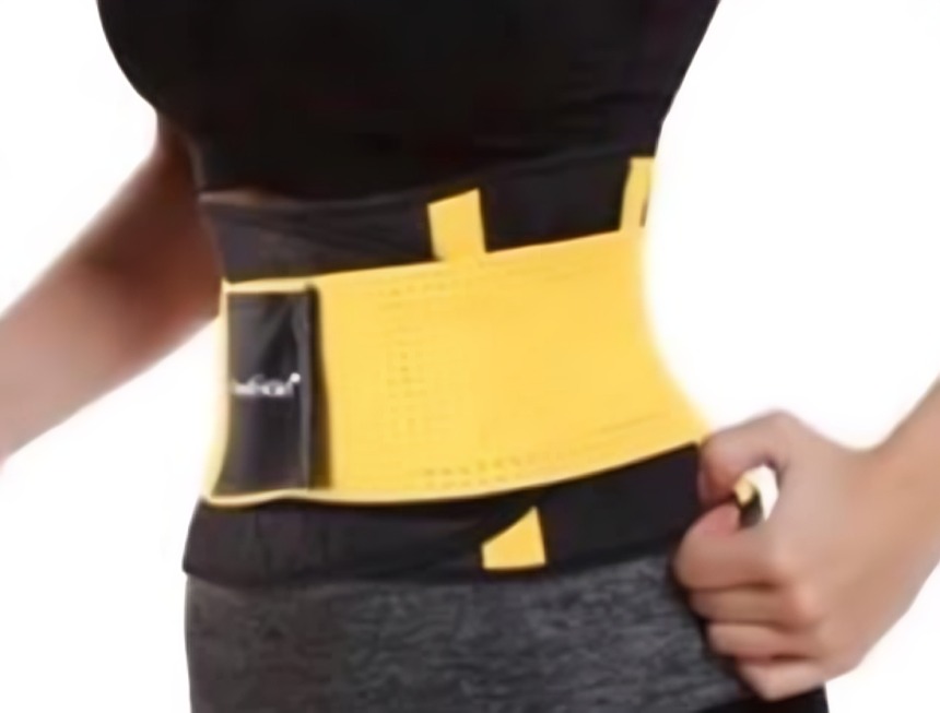 FAJA CINTURON LUMBAR FAJA DE ESPALDA BAJA TALLA 2 XL - 2
