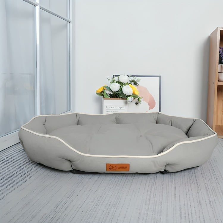 CAMA SUAVE PARA MASCOTAS PERROS Y GATOS TALLA L 70X50CM - 2