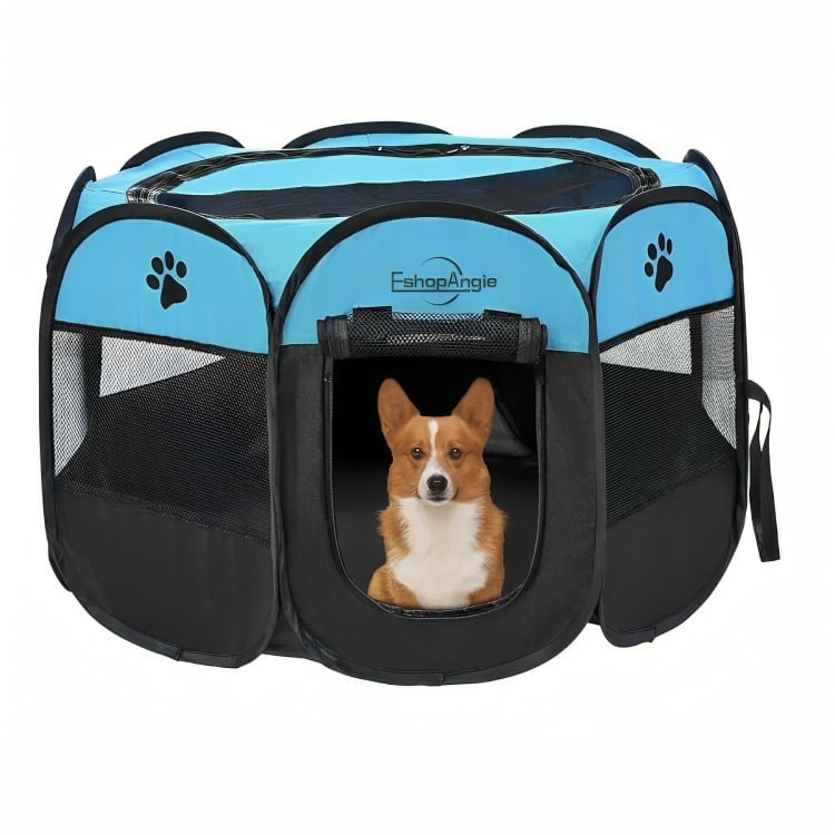 CORRAL TIENDA PARA MASCOTAS PORTATIL PERRO GATO - 1