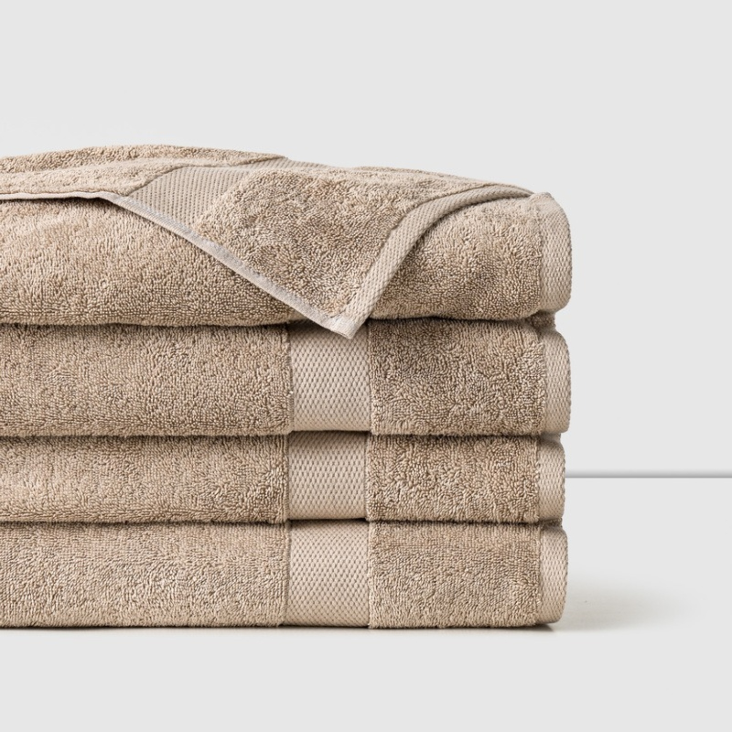 TOALLA DE MANO 45×90 CM / BEIGE – LOURDES - 3