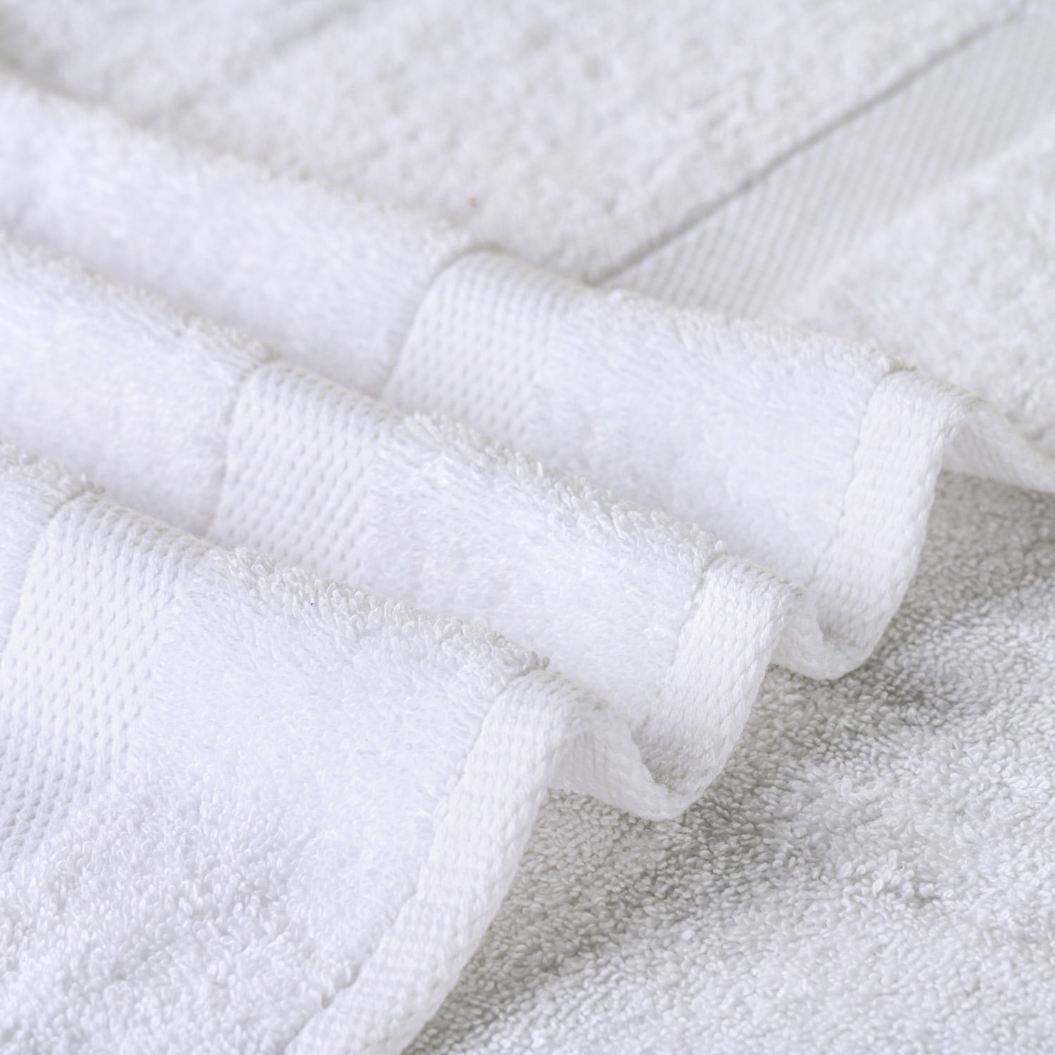 TOALLON DE BAÑO 90×150 CM / BLANCO – LOURDES - 1