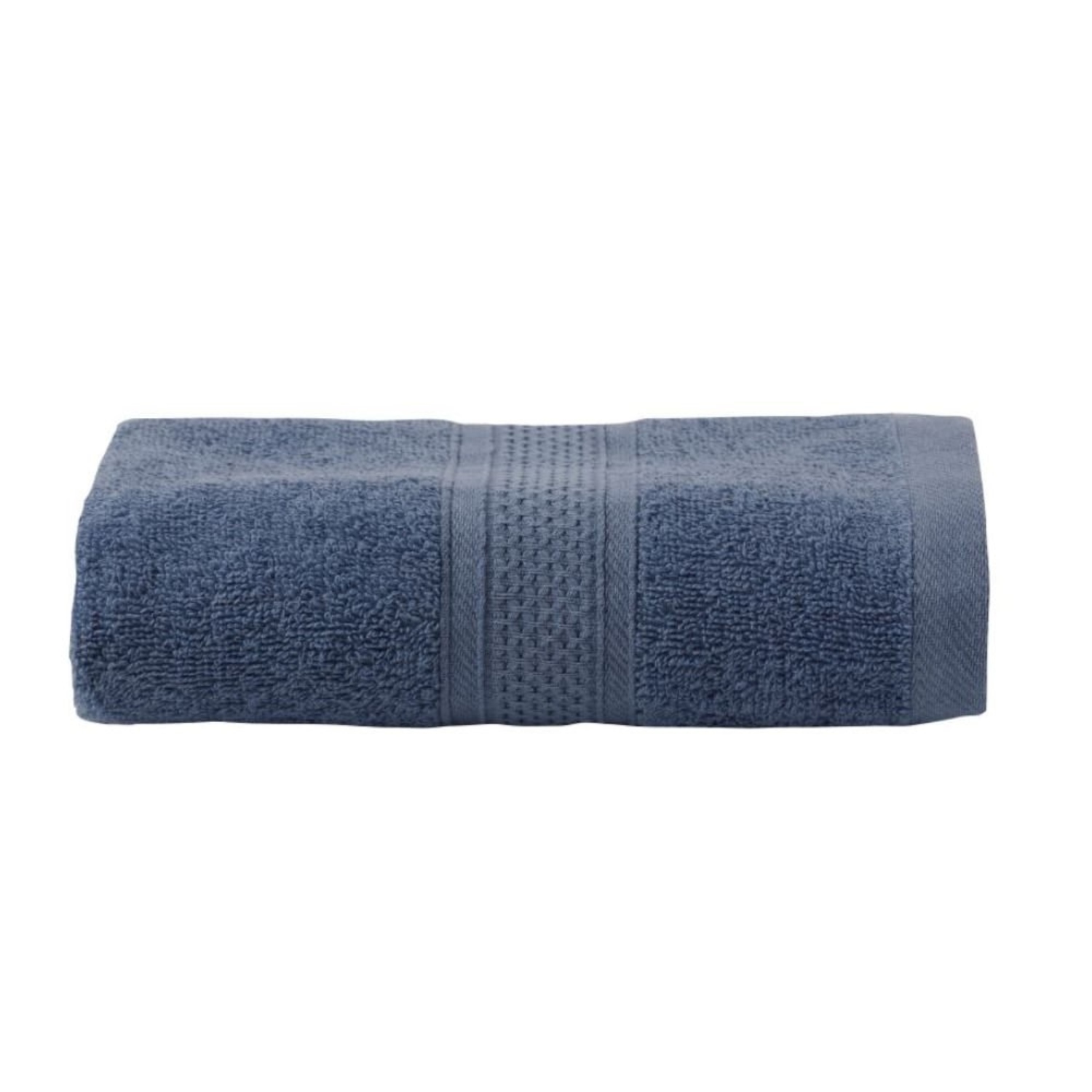 TOALLA DE MANO 45×90 CM / AZUL PIEDRA – LOURDES - 1