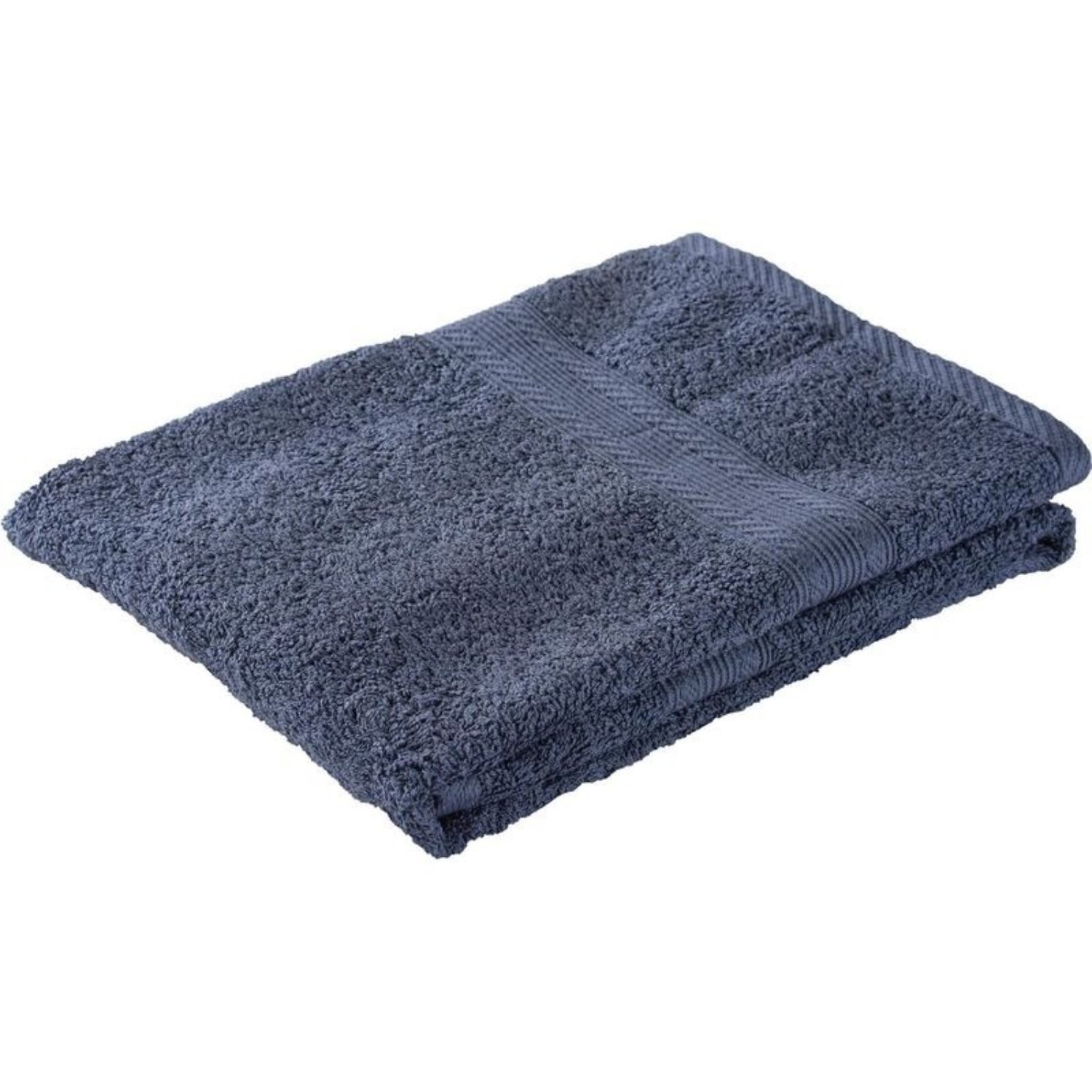 TOALLA DE MANO 45×90 CM / AZUL PIEDRA – LOURDES - 3