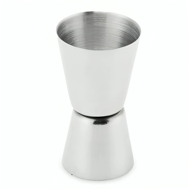 MEDIDOR DE TRAGOS ACERO INOX  30/60 CC - 1