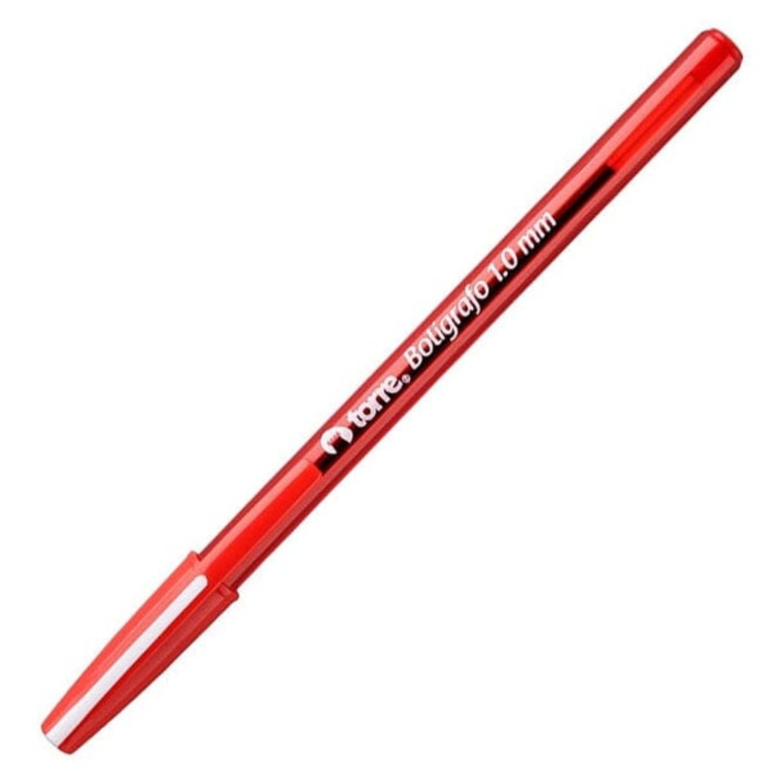 PACK X 4 BLISTER 4 BOLIGRAFOS  1 AZUL 1 NEGRO 1 ROJO 1 VERDE  – TORRE - 1
