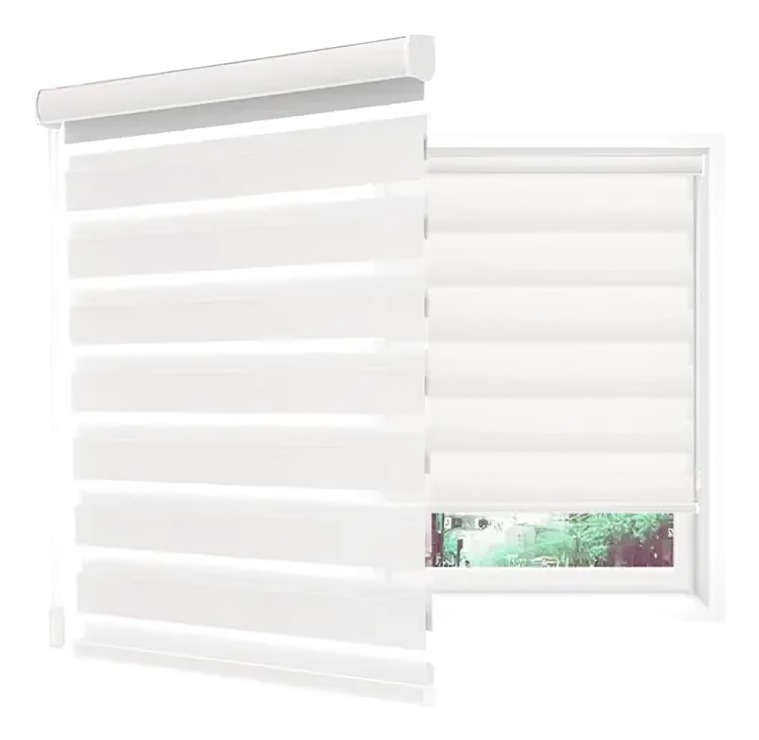 CORTINA ROLLER DUO 90X220CM / BLANCO – DORAL - 4