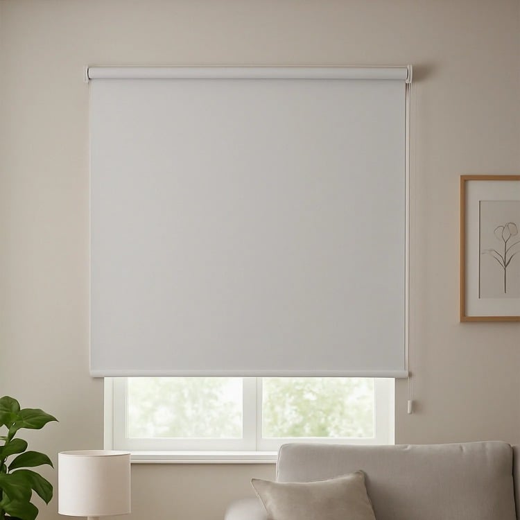 CORTINA ROLLER BLACKOUT 120X250CM / BLANCO – DORAL - 1