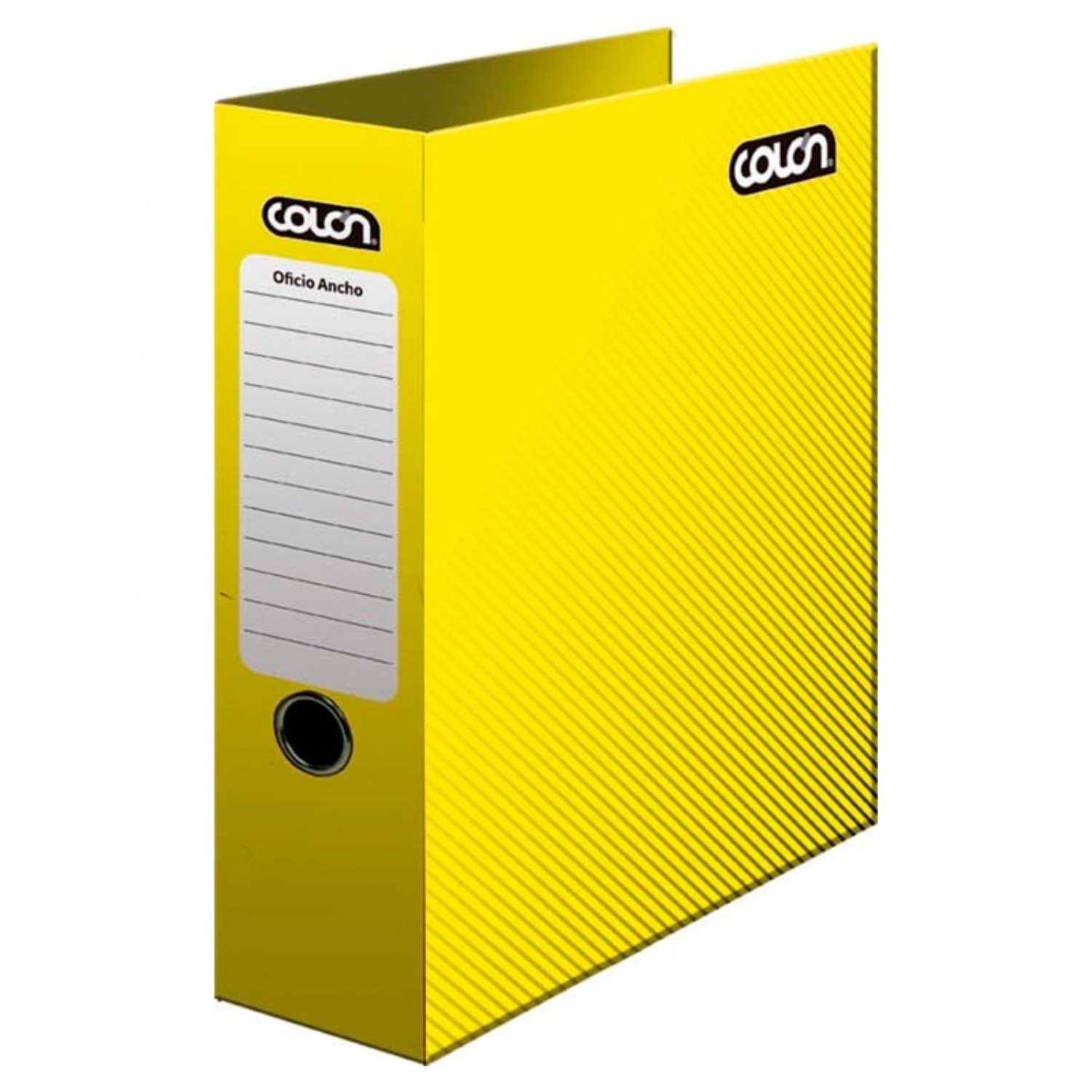 ARCHIVADOR OFICIO ANCHO COLORES AMARILLO – COLON - 1