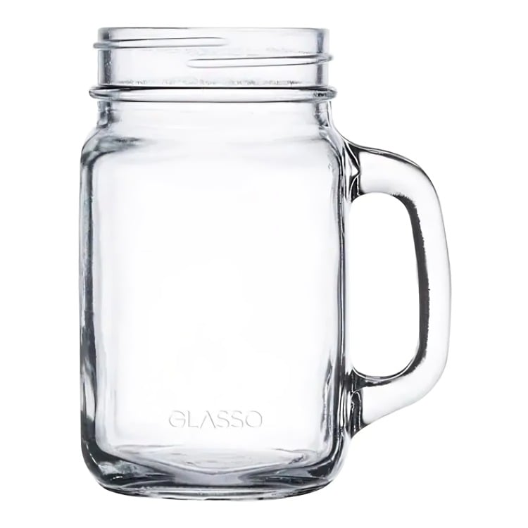 SET 4 VASOS MOJITO MASON GLASSO - 3