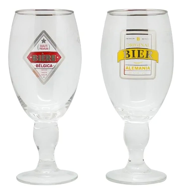 SET 2 COPONES CERVECEROS GLASSO - 2