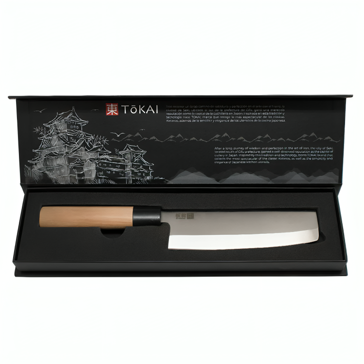 CUCHILLO FUERTES, PRECISOS Y SEGURO TOKAI CLEAVER - 1