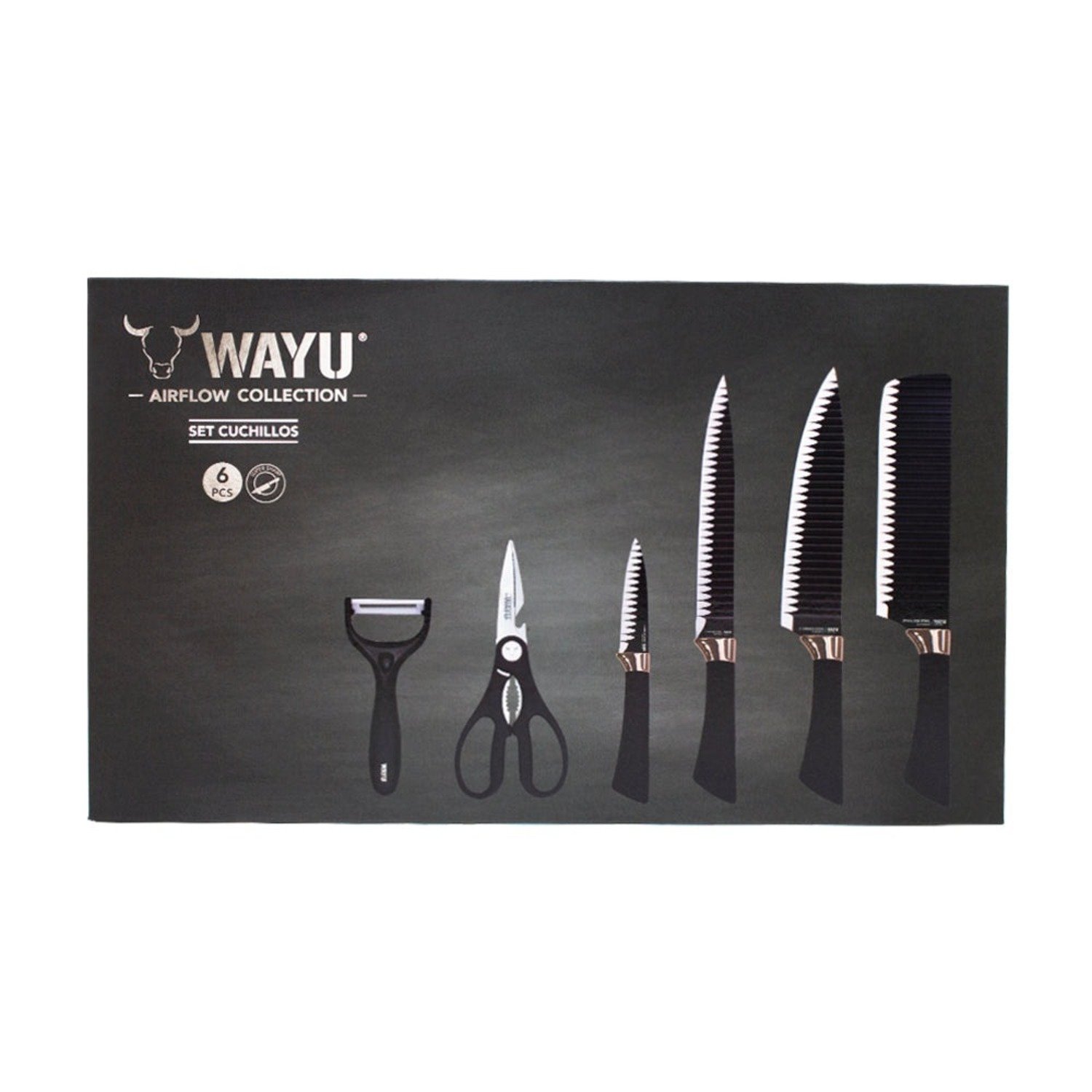 SET CUCHILLOS ROLLING WAYU - 4
