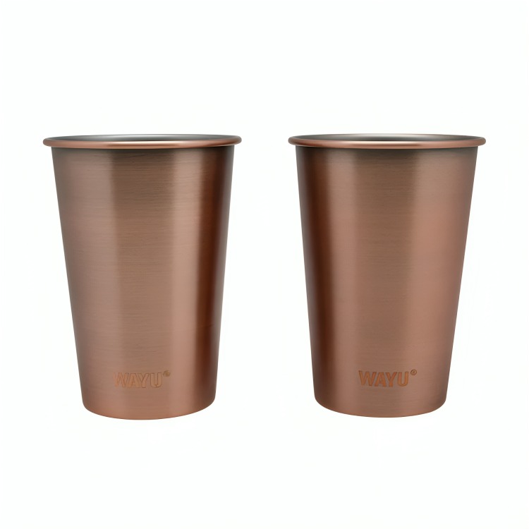 SET 2 VASOS 500ML COPPER LINE WAYU - 1