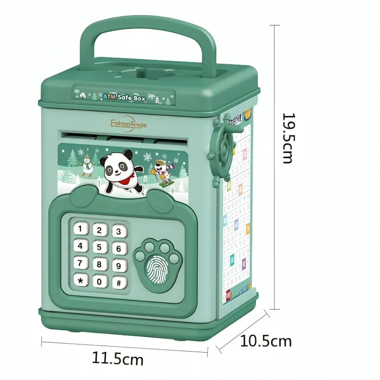 ALCANCIA DE AHORRO ELECTRONICA SONIDO VERDE - 2
