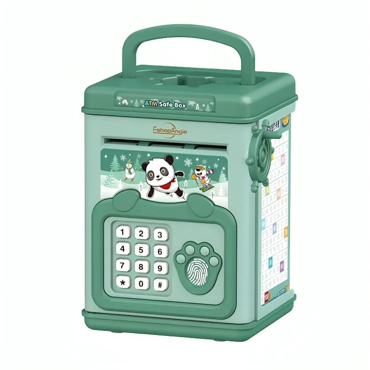 ALCANCIA DE AHORRO ELECTRONICA SONIDO VERDE - 3