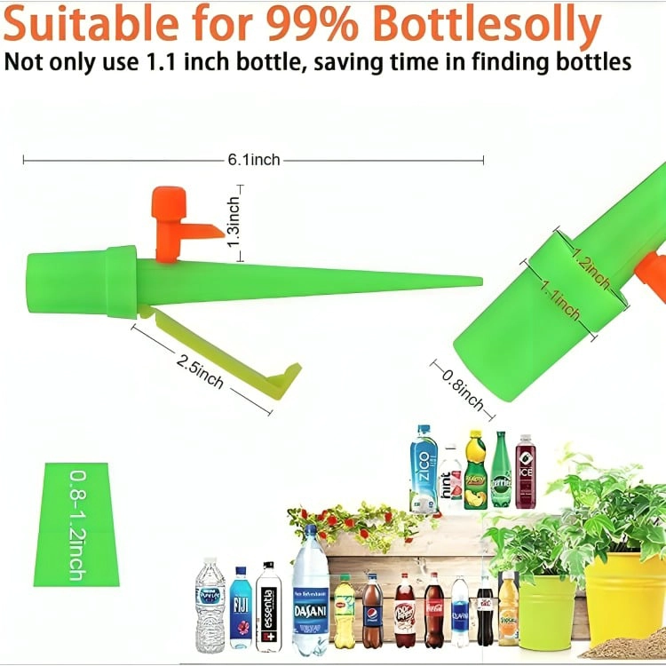 PACK 30 ESTACAS RIEGO AUTOMATICO PLANTAS JARDIN - 1