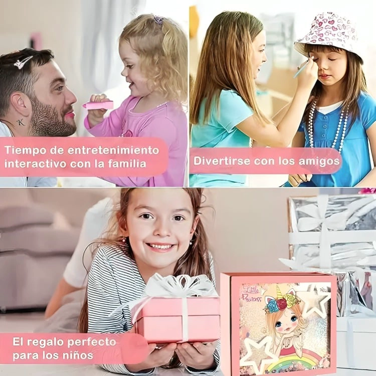 KIT DE JUGUETES MAQUILLAJE PARA NIÑAS - 3