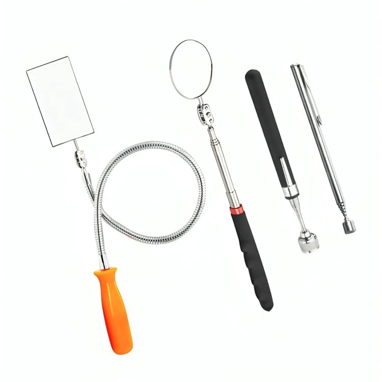 SET DE INSPECCION AUTOMOTRIZ ESPEJO E IMAN TELESCOPICO 4 PZS - 1