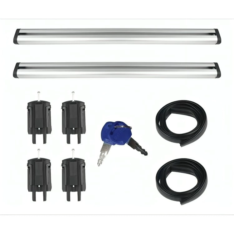 BARRAS PORTAEQUIPAJE TRANSVERSAL PARRILLA AUTO UNIVERSAL - 3