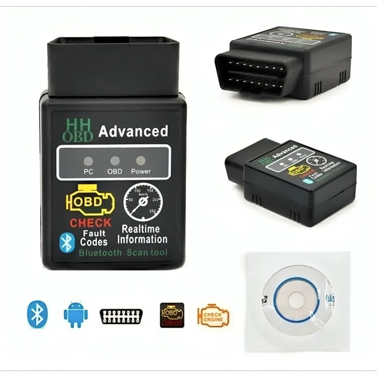 SCANNER ELM327 BLUETOOTH HH OBD 2 V2.1- - 3