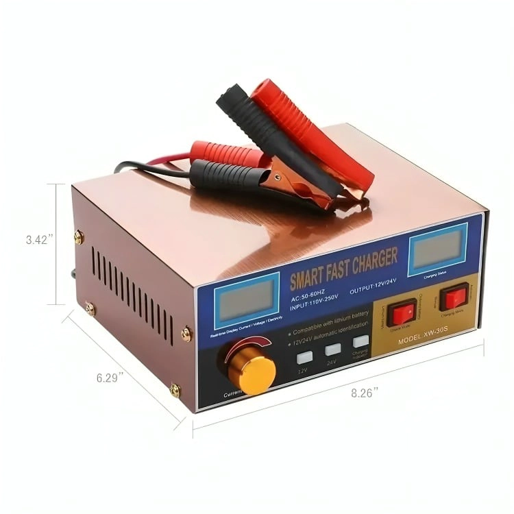 CARGADOR DE BATERIA DEL AUTO 220V 12V / 24V 400AH - 1